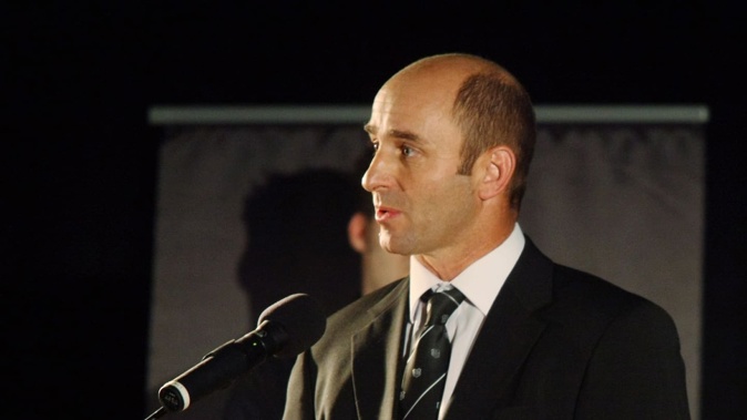 Peter Russell, who died on Thursday, pictured as Hawke's Bay Sports Awards Coach of the Year in 2007, after coaching the Magpies to their first NPC top-level semi-final in his first season at the helm after arriving in the Bay.