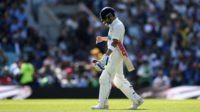 Virat Kohli of India makes his way off after being dismissed during day two of the ICC World Test Championship Final. Photo / Getty Virat Kohli of India makes his way off after being dismissed during day two of the ICC World Test Championship Final. Photo / Getty
