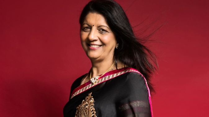 Ranjna Patel says she learnt her business skills serving customers in her family’s Herne Bay fruit shop. Photo / Guy Coombes