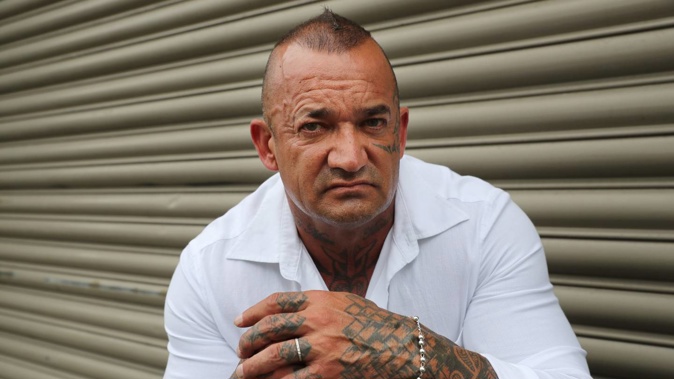 Shane Martin, who was deported from Australia to New Zealand due to his criminal record and affiliations with the Rebels Motorcycle Club. Photo / Doug Sherring
