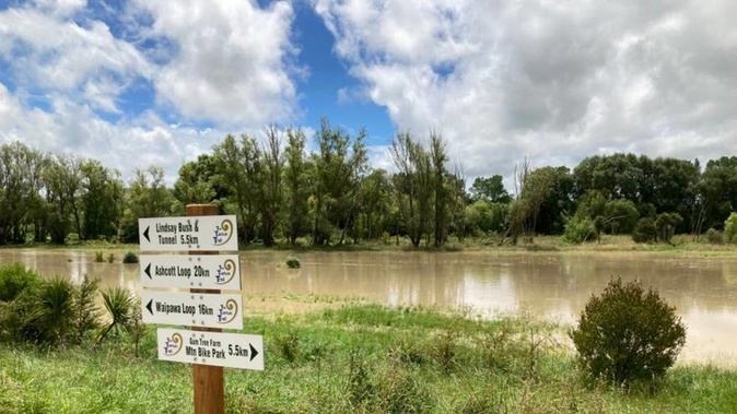 The Tukituki Trail could disappear underwater for the third time in six months.