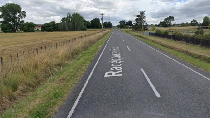 A motorist has died following a crash on Waipukurau's Racecourse Rd.