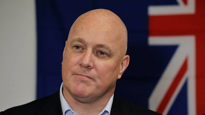 National Party leader Christopher Luxon. (Photo / Mead Norton)