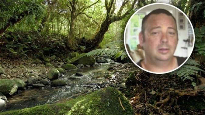 Jon Ellison was missing for two weeks before being found in bush near Bethunes Gully. Photo / Supplied