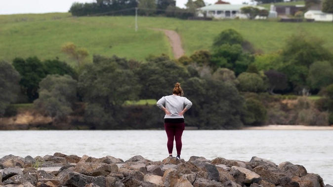 Coastguard, two rescue helicopters, the police Eagle helicopter and Auckland Airport's hovercraft all assisted with search efforts for missing primary school student. Photo / Michael Craig