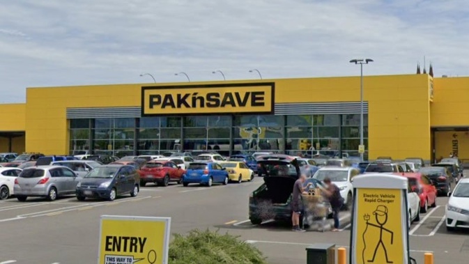 A Pakn'Save Palmerston North employee is accused of crushing a toddler's fingers with a trolley. Photo / Google