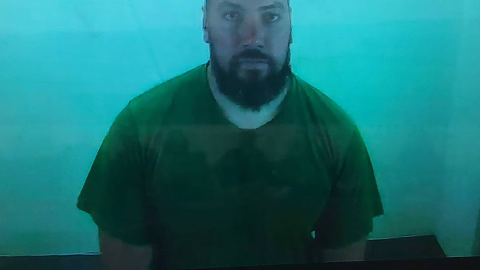 Aydon appeared via audio-visual link for his appeal sentence hearing before Justice Neil Campbell at the High court in Whangārei. Photo / Shannon Pitman