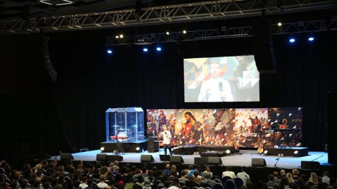A Sunday service at Arise Church. (Photo / Elle Hunt / The Wireless)