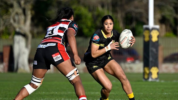 Justine McGregor on the run with Wellington Pride. Photo / Getty Images