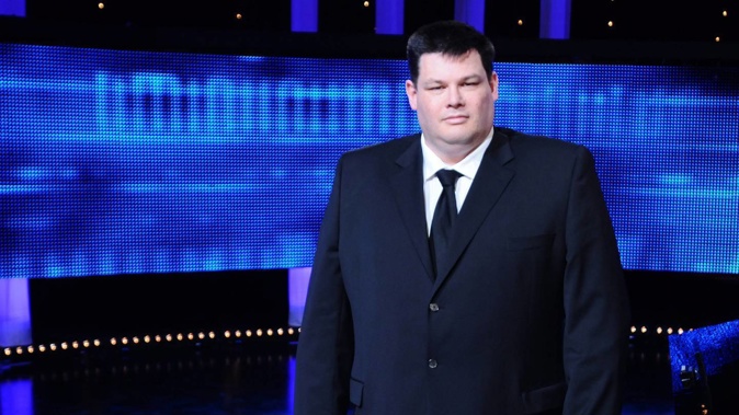 The Chase's Mark Labbett before he began his impressive weight loss journey. (Photo / Supplied)