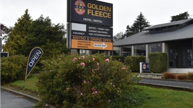 The Golden Fleece Hotel in Waikouaiti. Photo / ODT