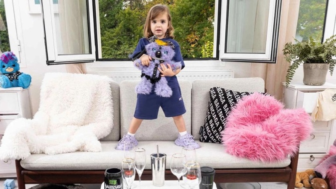 The luxury fashion label is under fire over "creepy" images of children. Photo / Supplied
