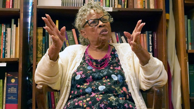 Opal Lee, a former teacher and counsellor, made her famous trek from Fort Worth, Texas, to Washington DC to push lawmakers to make a federal holiday commemorating the end of slavery. (Photo / AP)