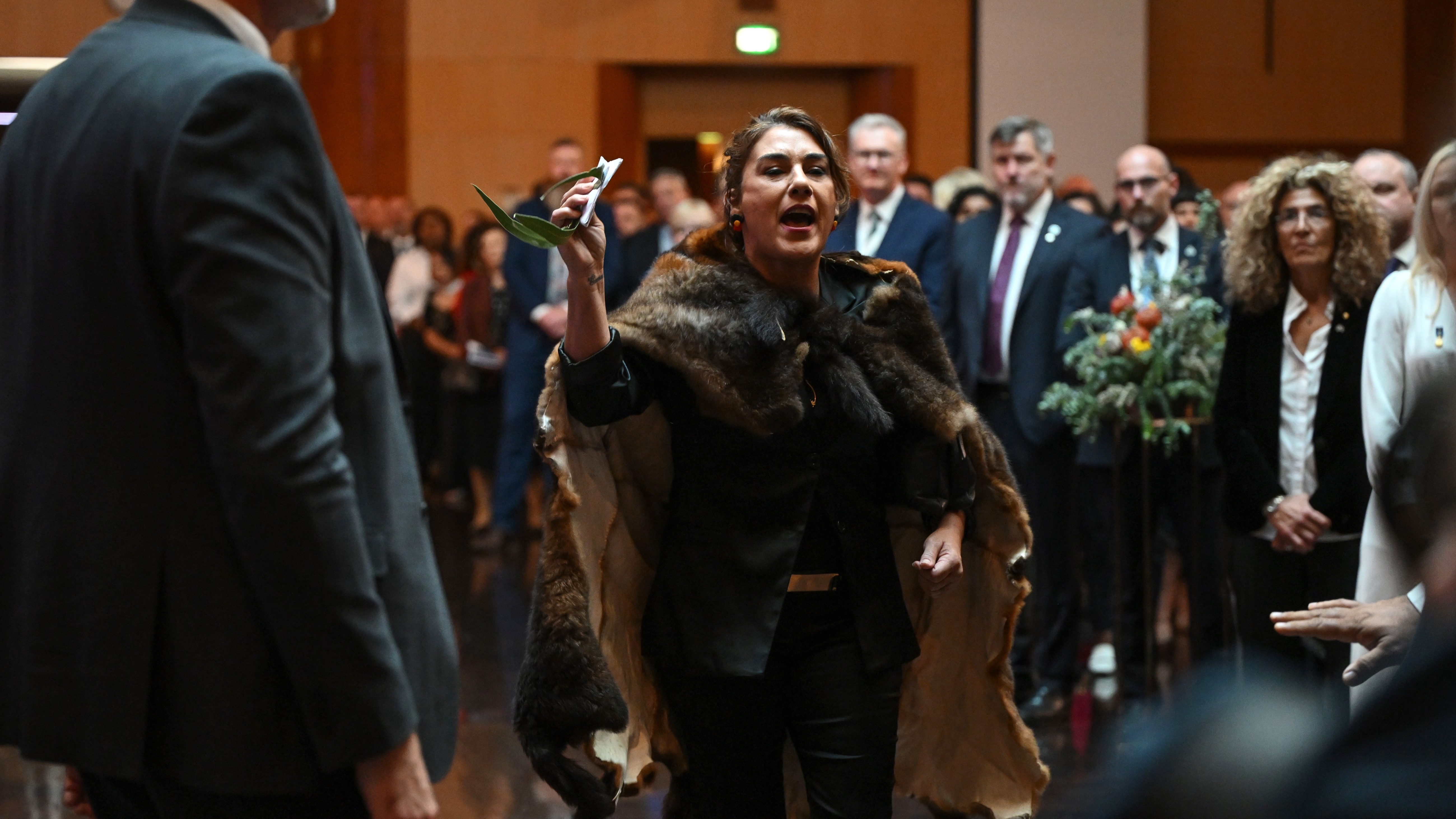 Lidia Thorpe. (Photo by Victoria Jones - Pool/Getty Images)