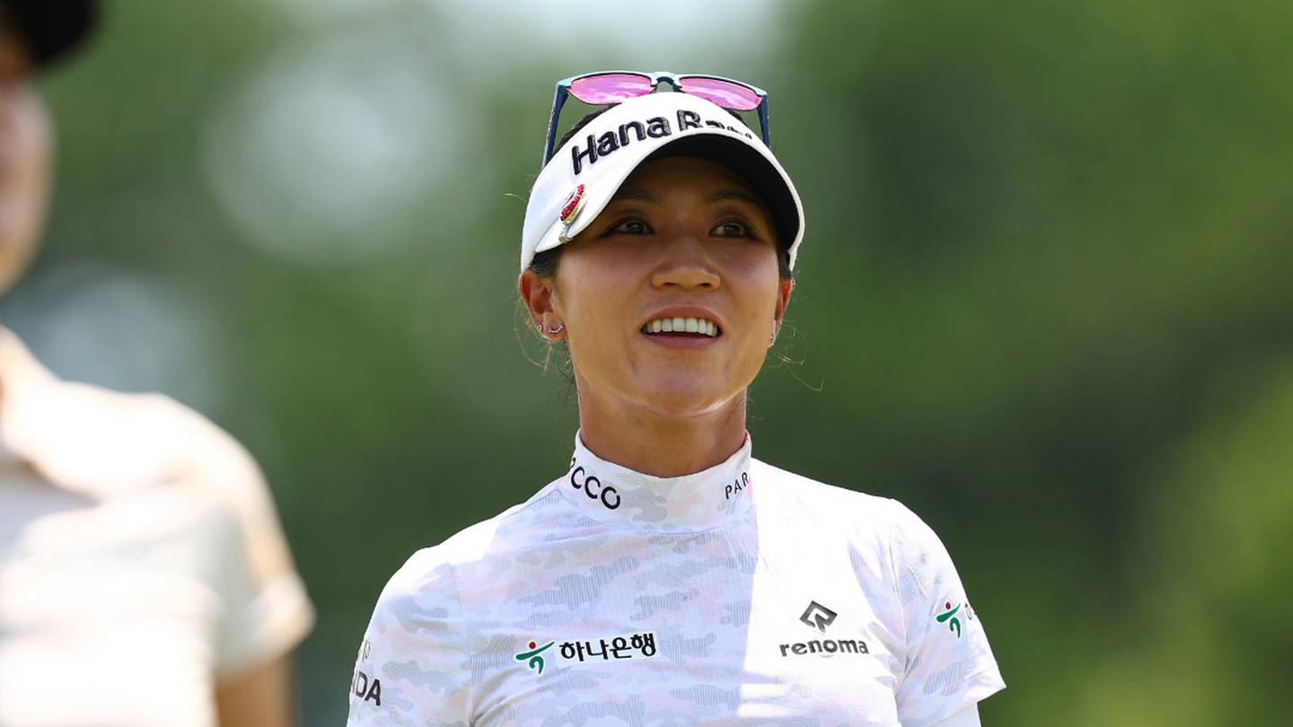 Lydia Ko was full of smiles after her opening round at the Evian Championship. Photo / Getty