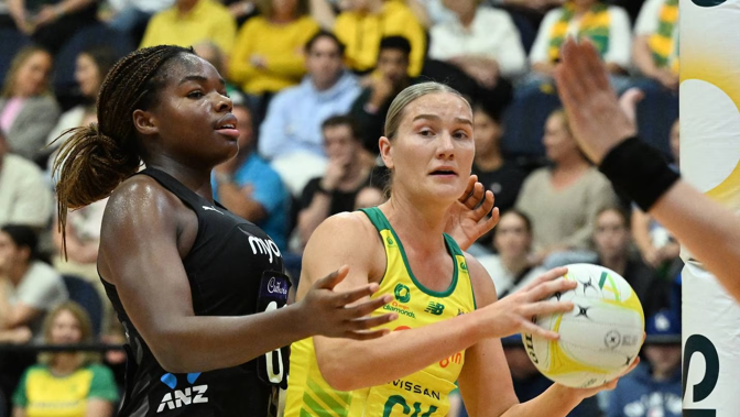 Grace Nweke finished with 42 from 44 attempts against Australia. Photosport
