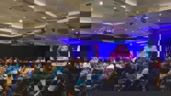 US Vice President Kamala Harris virtually addressing members of the Pacific Islands Forum in Suva, Fiji. Photo / Michael Neilson