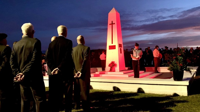 2024 Anzac Day Dawn service at Mount Maunganui. Photo / Rosalie Liddle Crawford