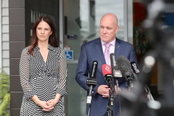 According to Erica Stanford (left), the Education Ministry had paused about 20 building projects within weeks of the new Government being formed. File photo / Jason Dorday