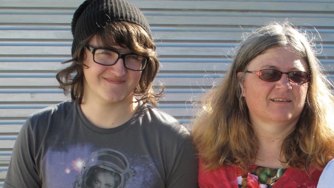 Teenager Henry Martin and mum Phillipa Kitchin. Photo / Supplied