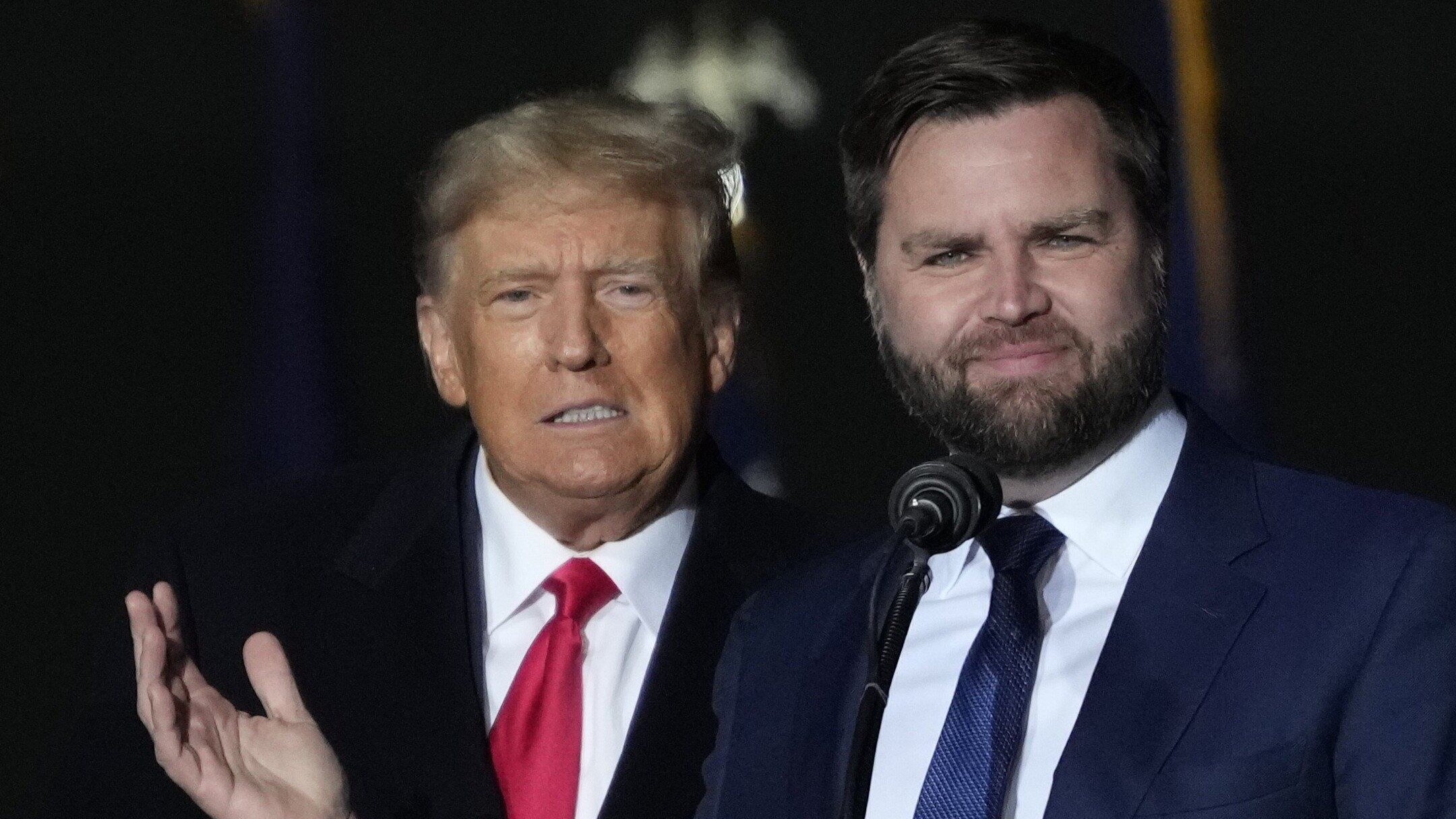 Former US President and this year's Republican nominee Donald Trump has announced his pick for running mate, JD Vance. Photo / Getty