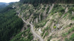 A section near the Devil's Elbow on State Highway 2 between Napier and Wairoa which will reopen 24 hours a day. Photo / Waka Kotahi