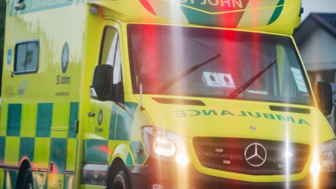 An ambulance was among the vehicles involved in a crash this morning on State Highway 1. Photo / NZME