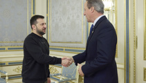 Former UK PM David Cameron Visits Ukraine as Foreign Secretary