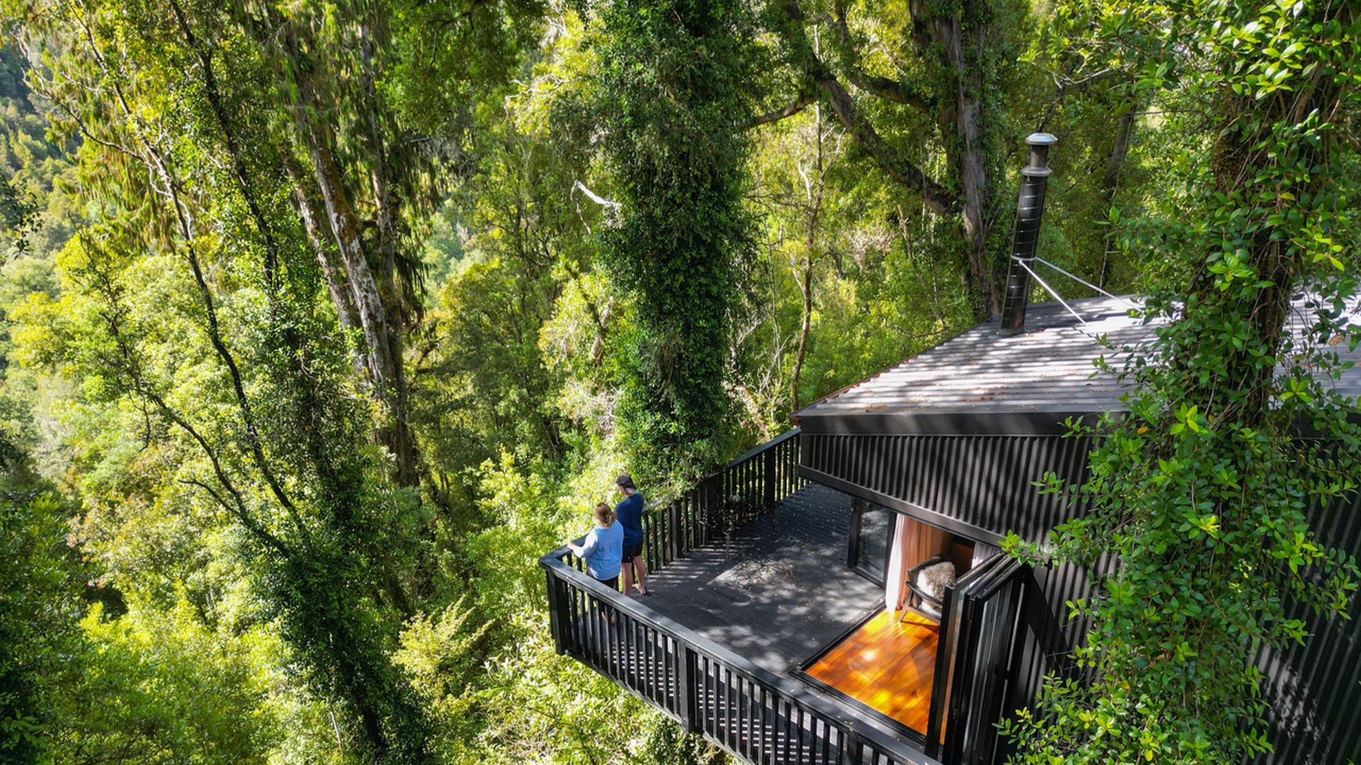 Te Aka Treehouse Exterior. Photo / Supplied