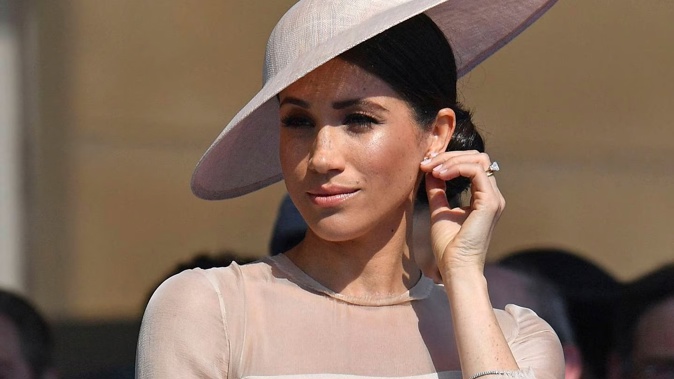 Meghan has long claimed that she knew very little about the royal family, however these receipts make that not so. Photo / AP