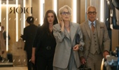 Anne Hathaway as Andy Sachs, Meryl Streep as Miranda Priestly and Stanley Tucci as Nigel Kipling in 20th Century Studios' 'The Devil Wears Prada 2'. Photo / 20th Century Fox | Supplied