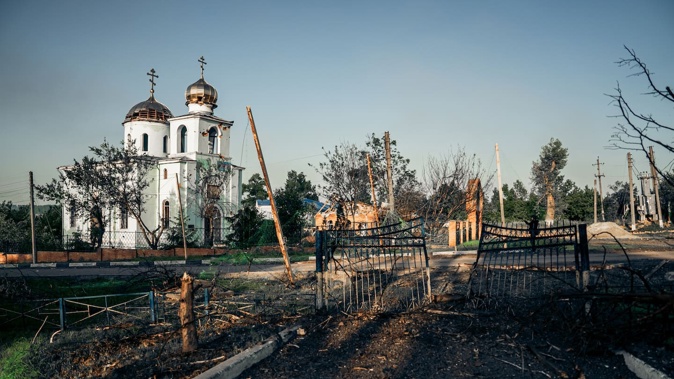 Fighting has continued in the Kursk region since Ukraine launched a major offensive last August. Photo / Getty Images
