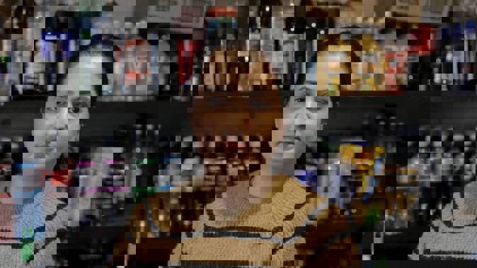 Shreya Gandhi says she feels trapped because the dairy is also her home. Photo / Reece Baker, RNZ