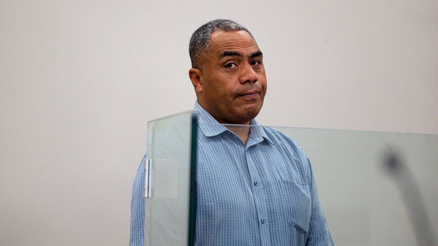 Clive Vakalahi was sentened today for a hit-and-run in Auckland last April. Photo / Alex Burton