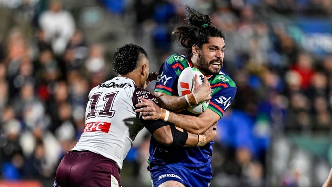 Tohu Harris will leave a sizeable hole in the Warriors camp. Photo / Photosport