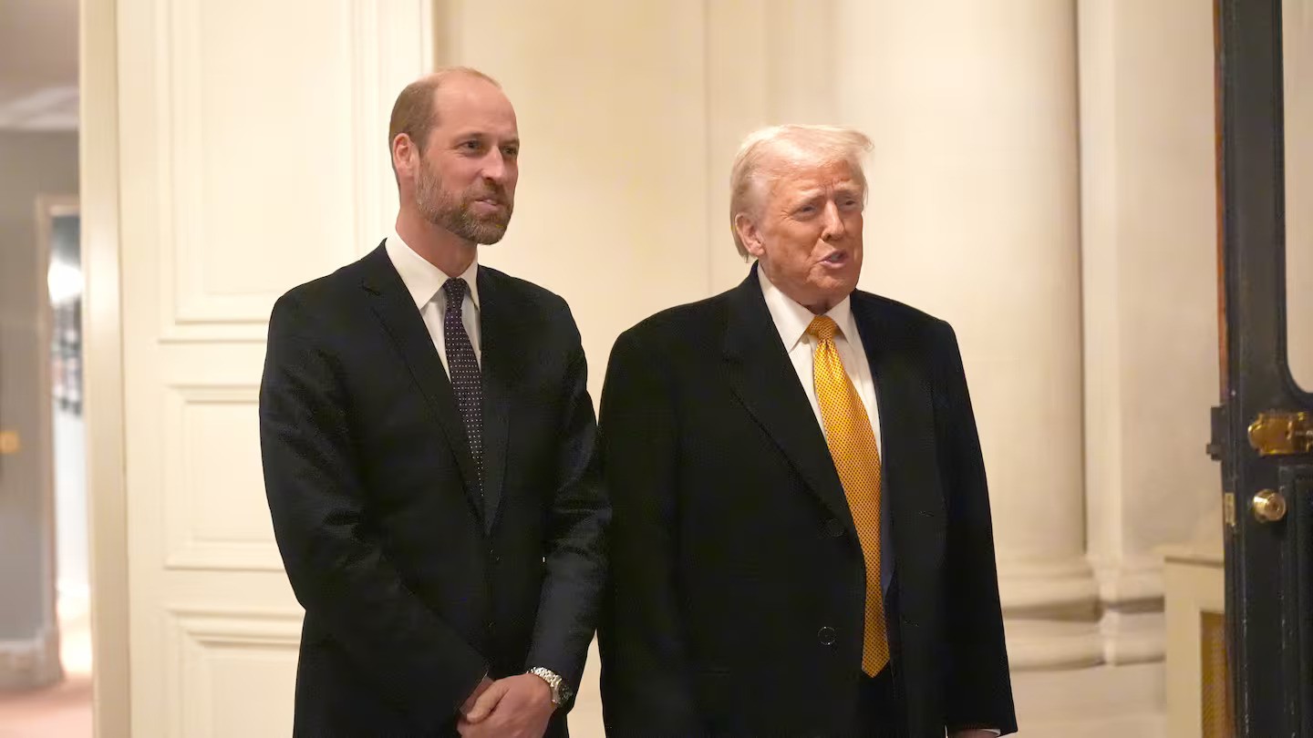 Britain's Prince William met with US President-elect Donald Trump during celebrations of the reopening of the Notre-Dame de Paris Cathedral on December 7. Photo / Getty Images