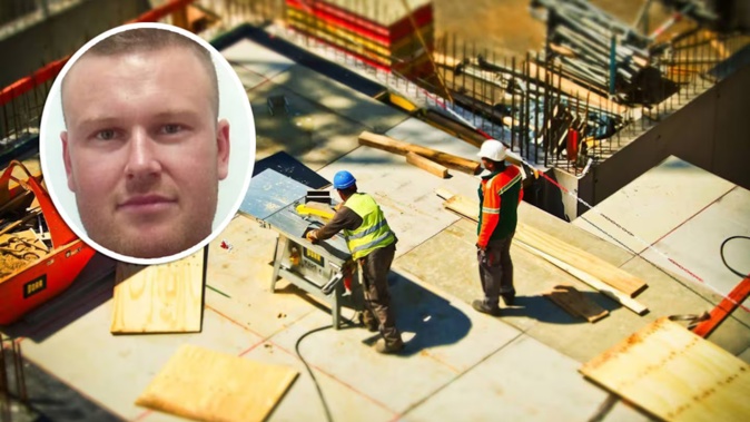 John Stride (inset) has had his building licence suspended after lodging a false insurance claim. Photo / Supplied