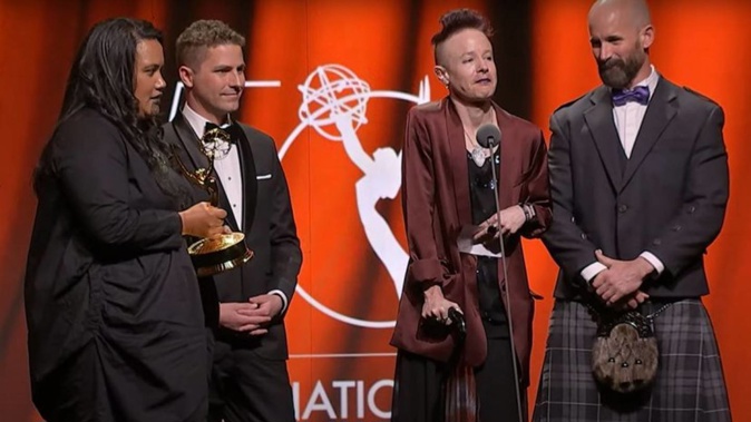 Rūrangi won an International Emmy award in New York for Best Short-Form Series. Image / YouTube