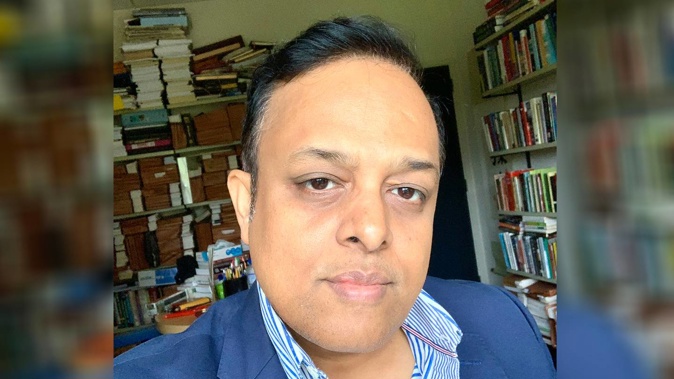 Professor Mohan Dutta is Dean's Chair in Communication at Massey University and director of its research centre, CARE. (Photo / Supplied)