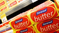 Butter prices are still high despite falls in Global Dairy Trade prices. Photo / NZME