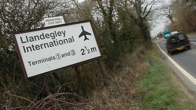 Llandegley International Airport, aviation's longest running joke has reached the end of the road. Photo / Llandegley International Airport, Facebook