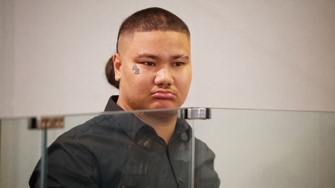 Soldier Huntley appears for sentencing at the Auckland High Court. Photo / Jason Oxenham