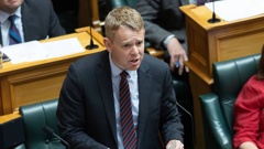 Leader of the Opposition Chris Hipkins interrogates Prime Minister Christopher Luxon on Tuesday. Photo / Marty Melville