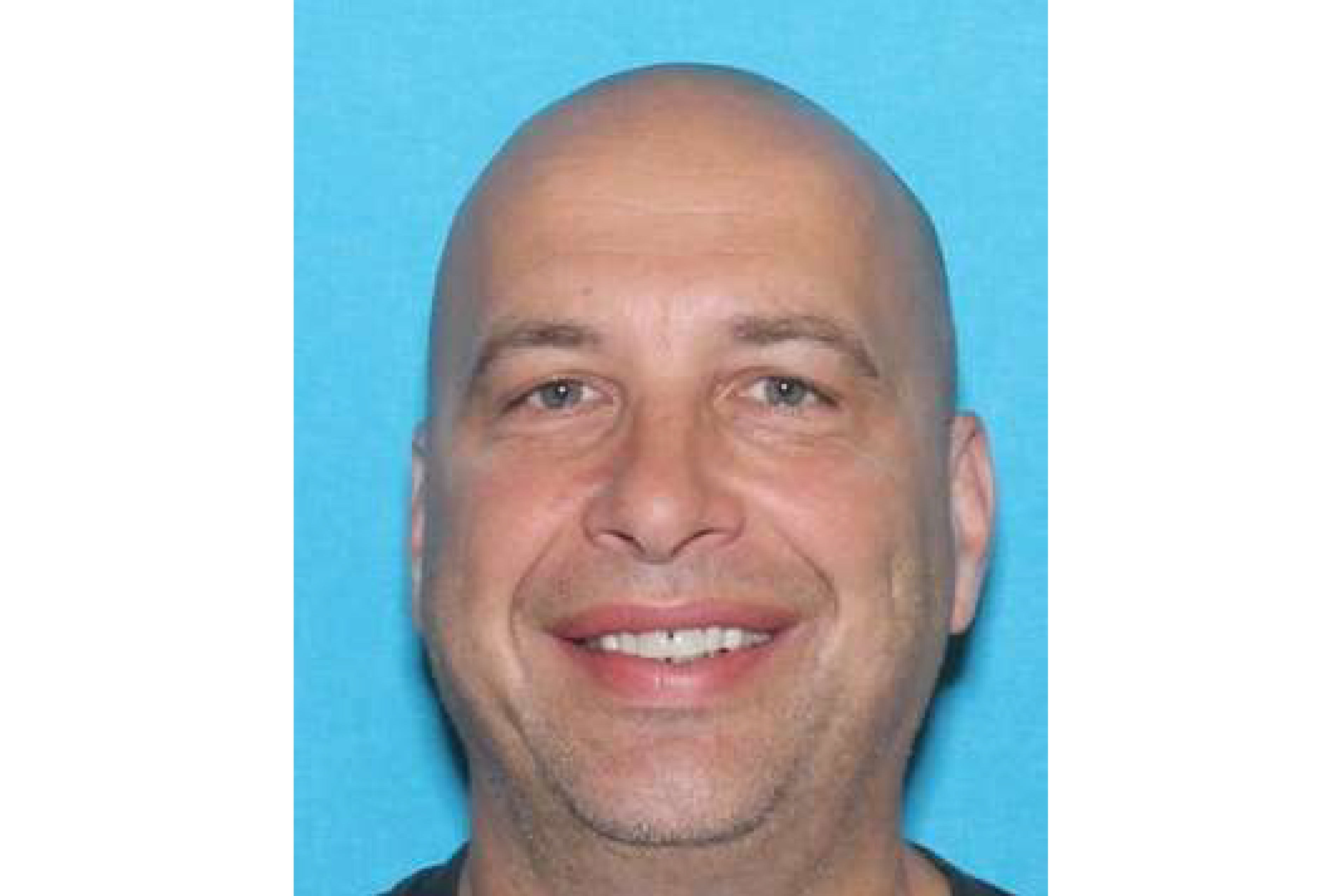 This drivers license image contained in the Statement of Facts supporting an arrest warrant, released by the Justice Department, shows Robert Sanford. Photo / AP