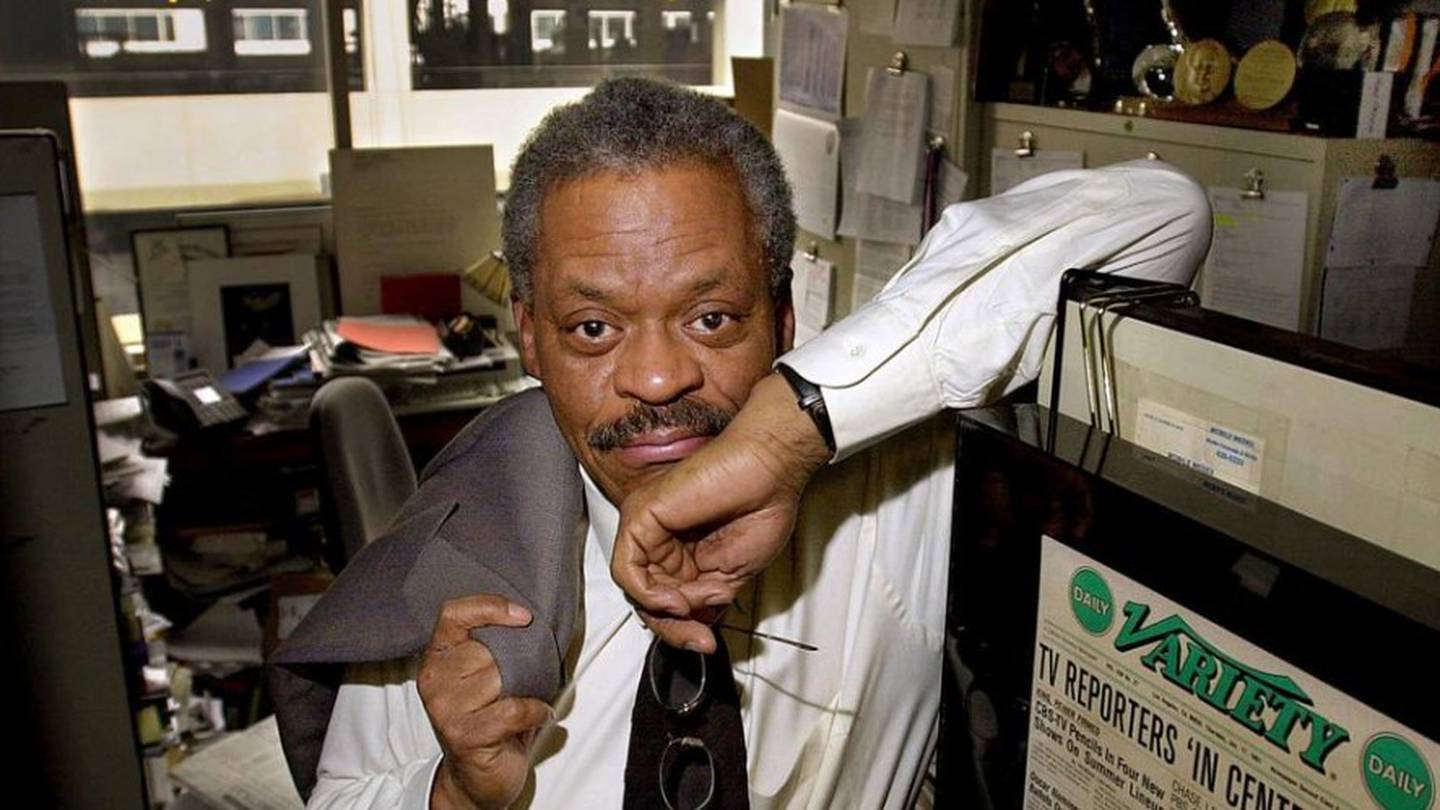 Former CNN anchor Bernard Shaw. Photo / AP