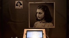 Anne Frank's story is seen at the Anne Frank Centre in the US. Photo / Getty Images