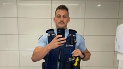 Christchurch detective Luke Fazackerley is accused of having an intimate relationship with a woman he met when she reported being raped to police. Photo / Supplied