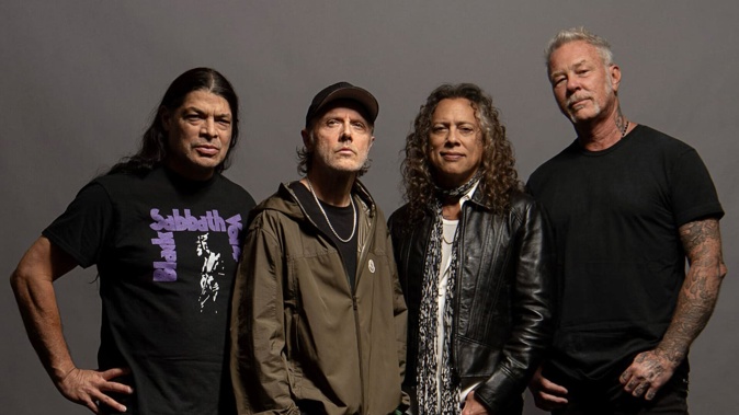 Metallica is returning to New Zealand in November 2025.