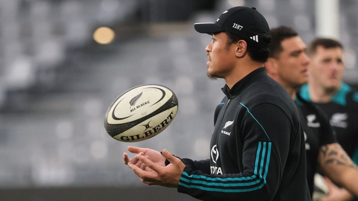 All Blacks Caleb Clarke during the the All Blacks captains runs at Forsyth Barr Stadium, Dunedin. 4 July 2025. Photo / Marty Melville | Photosport