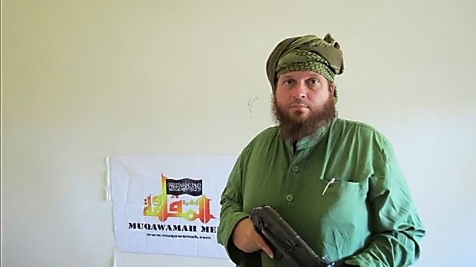 New Zealander Mark Taylor has been charged with terrorism offences.